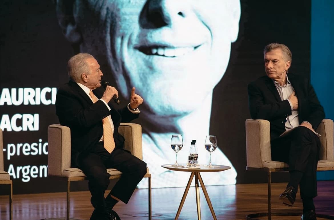 Michel Temer e Maurício Macri